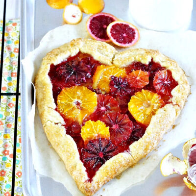 Blood Orange Tart | For Your Valentine