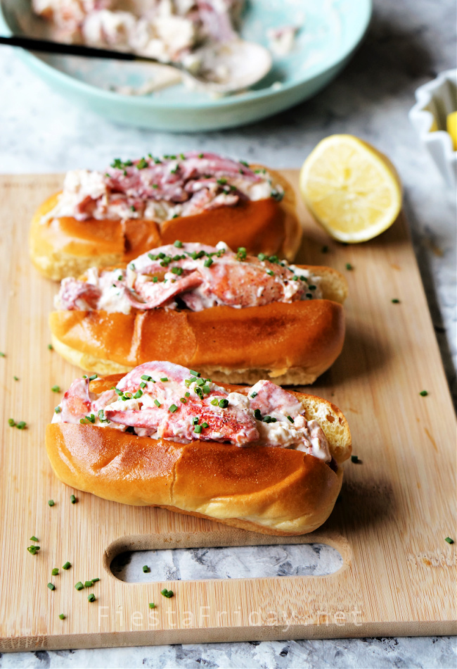 Lobster Rolls | FiestaFriday.net