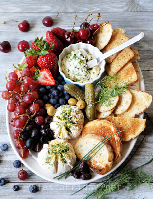 Vegan Charcuterie | FiestaFriday.net