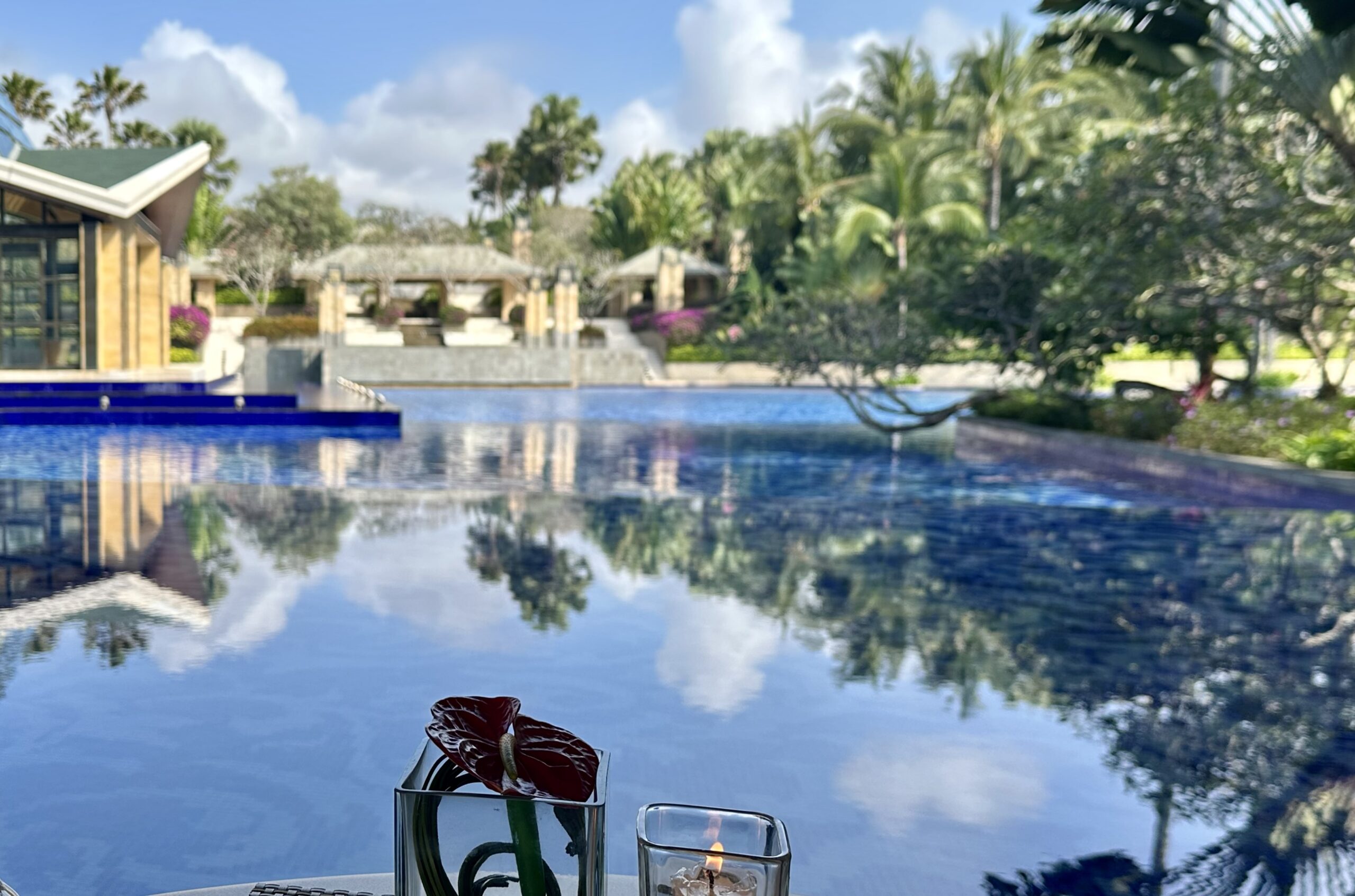 Breakfast with a view - Mulia Resort | FiestaFriday.net