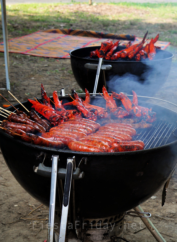 Laotian BBQ @ Southeast Asian Market Philadelphia | FiestaFriday.net