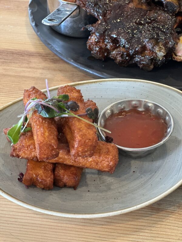 Halloumi Fries | FiestaFriday.net