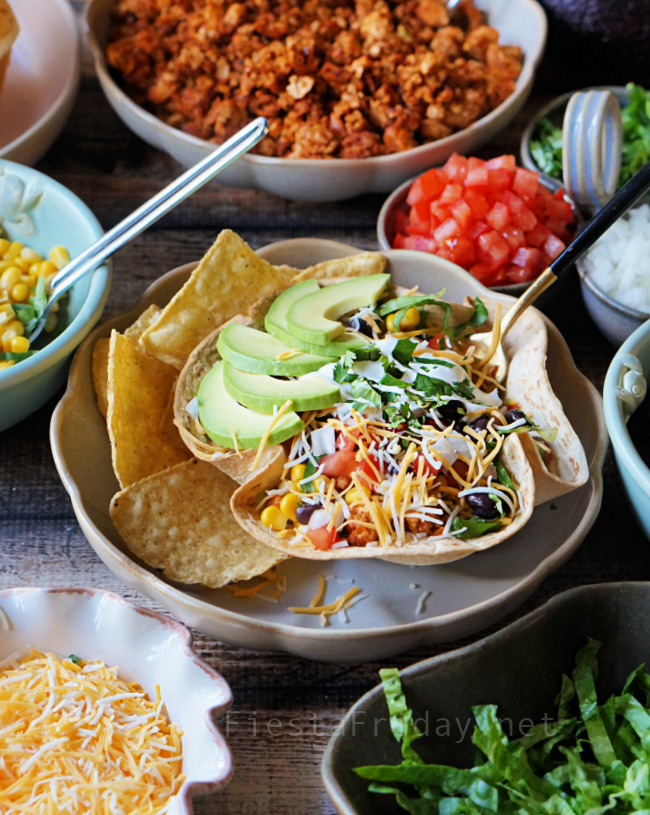 Taco Salad | FiestaFriday.net