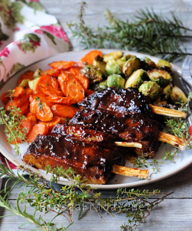 Vegan Seitan Ribs | FiestaFriday.net